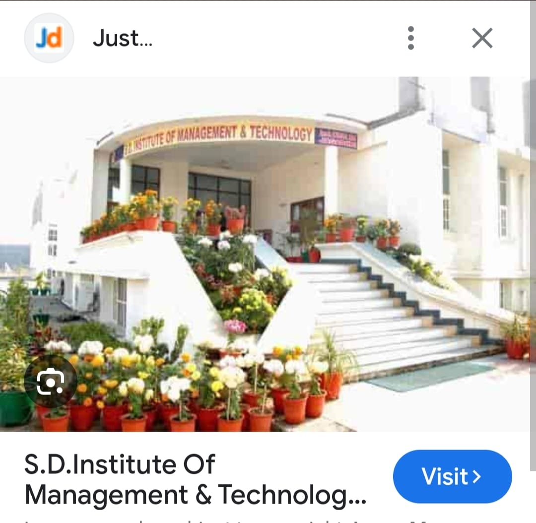 SDIMT Jagadhari Haryana health literacy campaign image 1